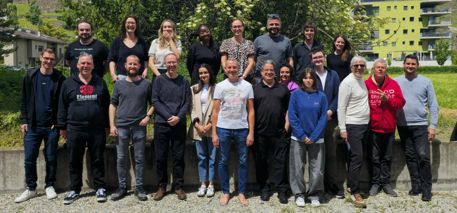 Das Polyright-Team in unseren Büros