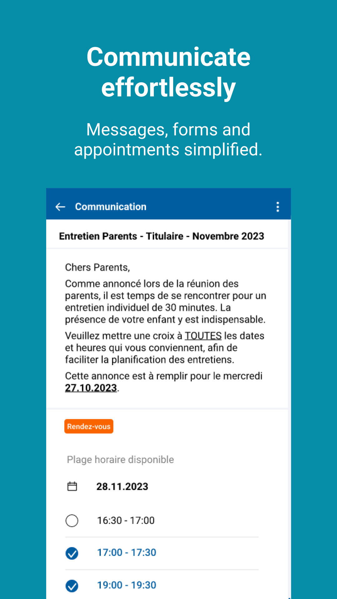Forms, surveys and signatures