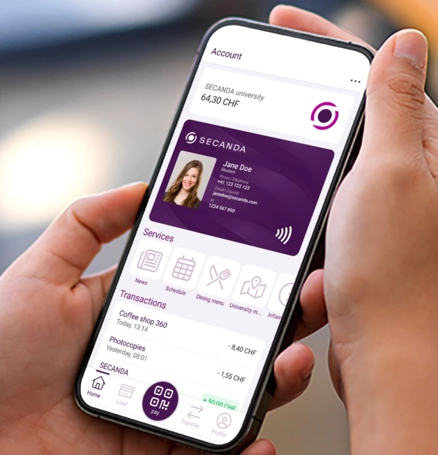 Start eines Druckauftrags in der mobilen Ansicht