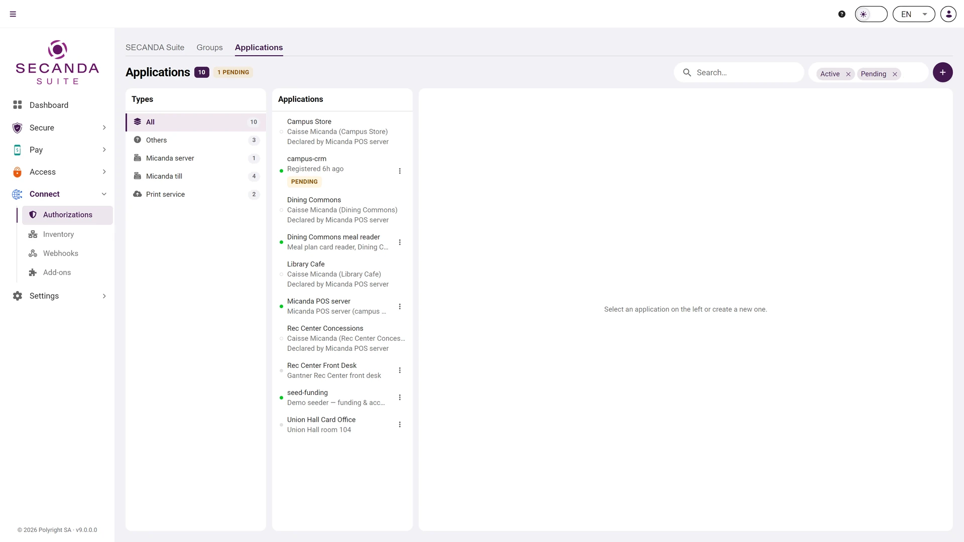 Connected applications