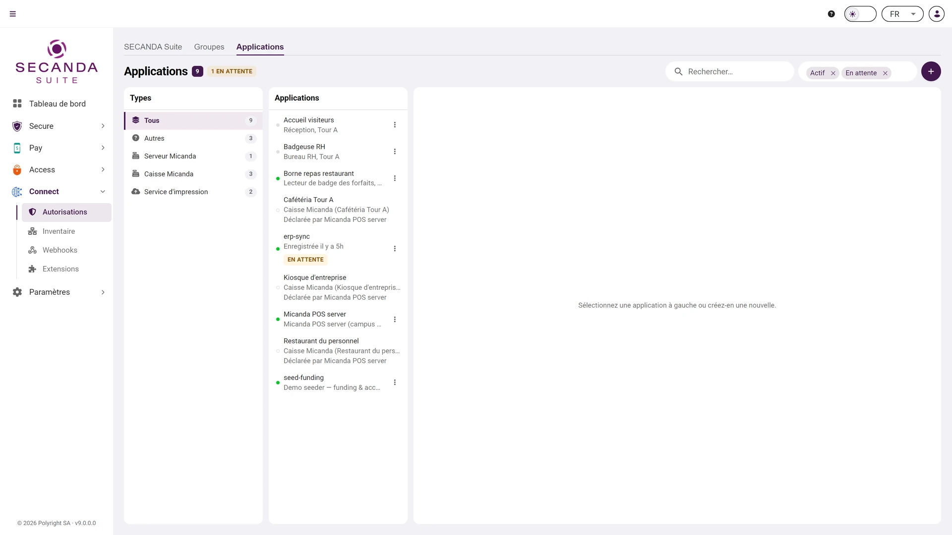 Applications connectées