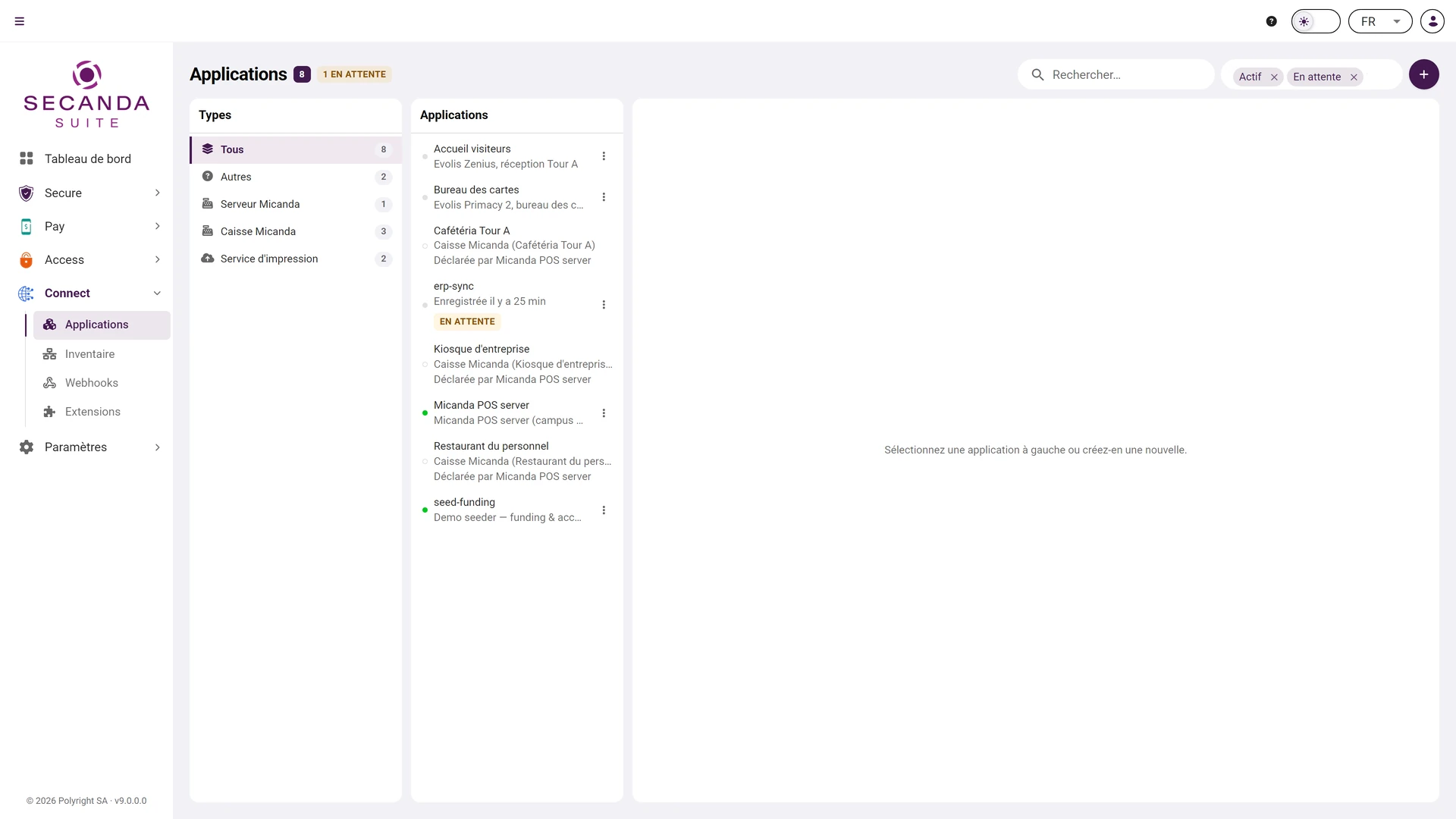 Applications connectées