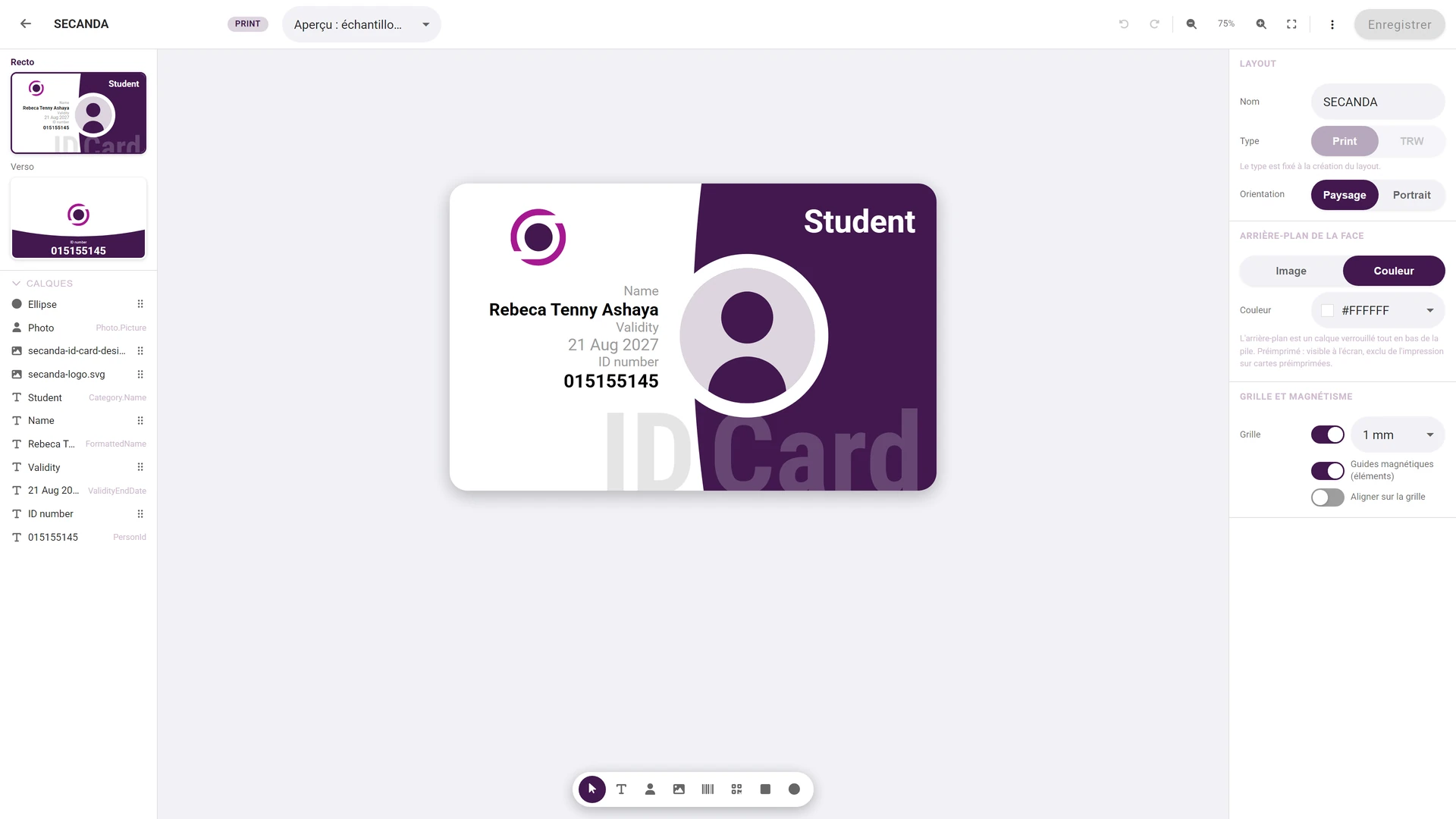 Designer de carte